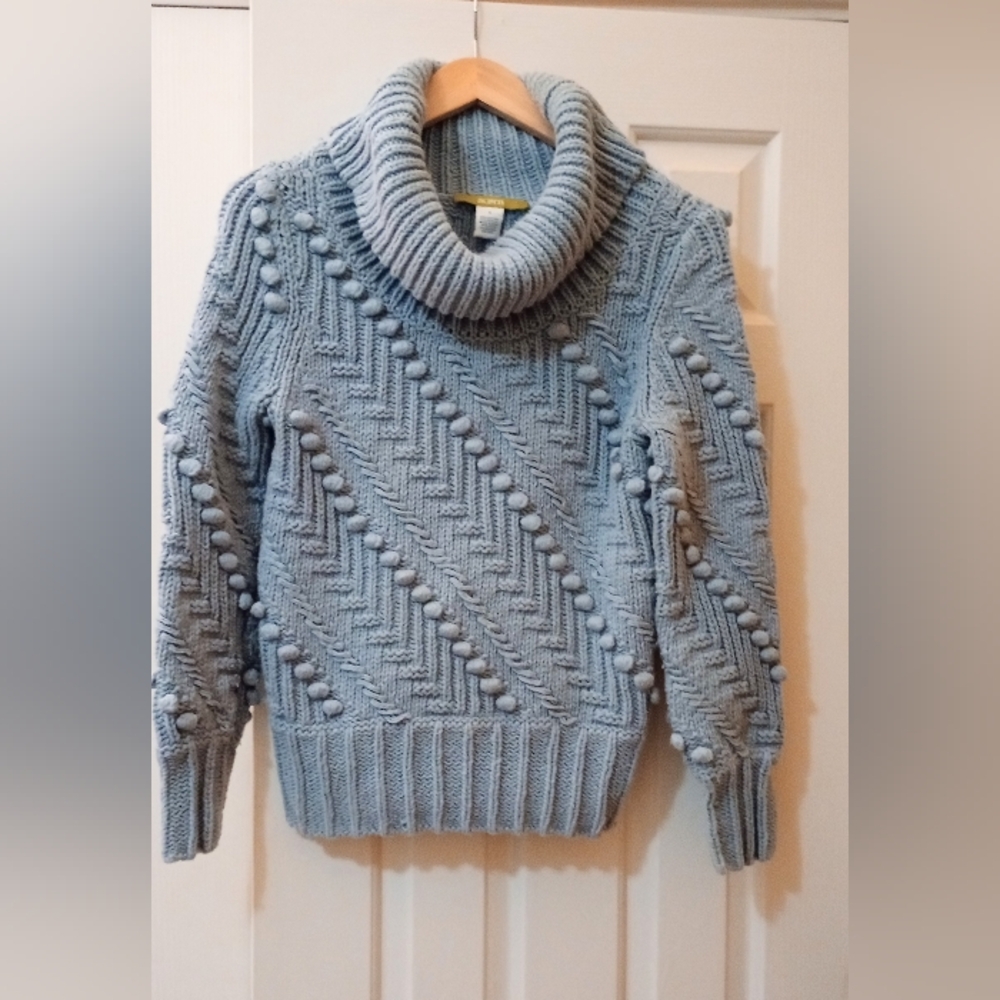 Acorn Light Blue Knit Sweater
